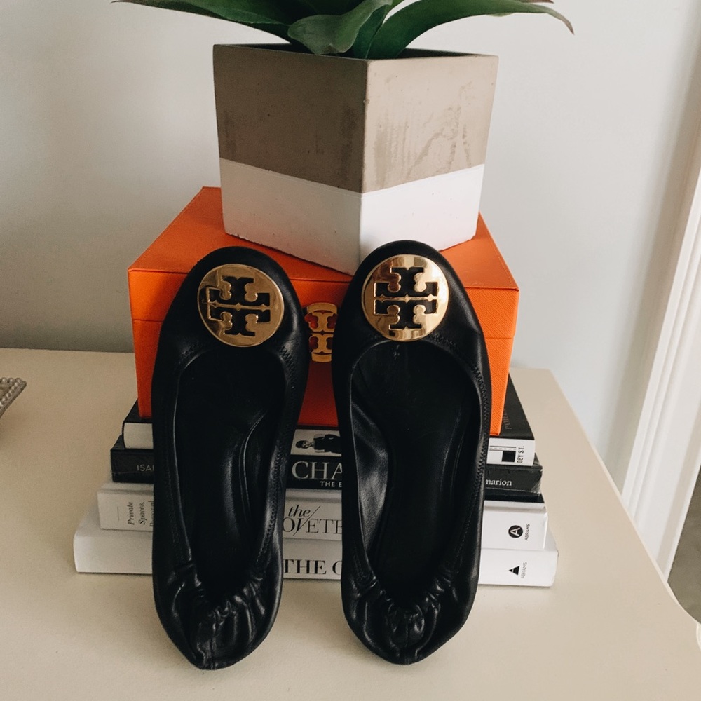 Tory Burch Minnie Leather Flats